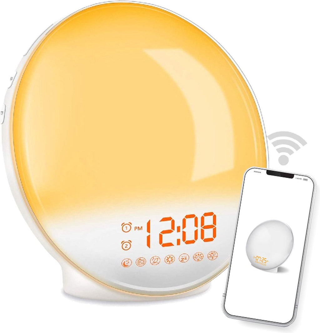 DistinQ Wecklicht WLAN Weiß