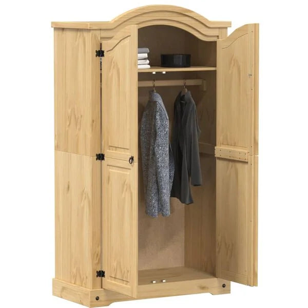 Kleiderschrank Massivholz Kiefer