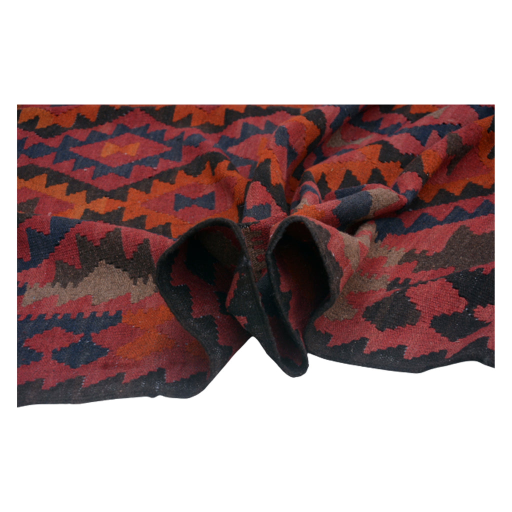 Vintage- Handmade -Sanguine -Brown -Rug