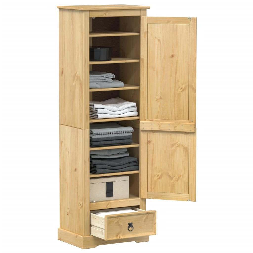 Kleiderschrank Kiefern-Massivholz