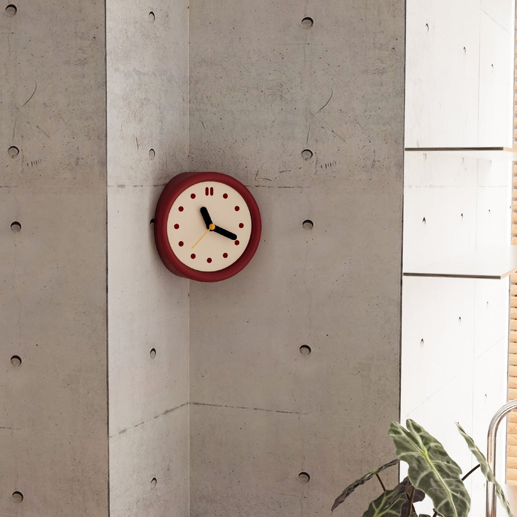Zeitschaltuhr in der roten Ecke
