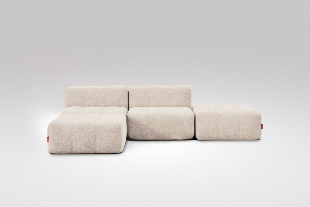 4 Teiliges Modulares Sofa – Beige