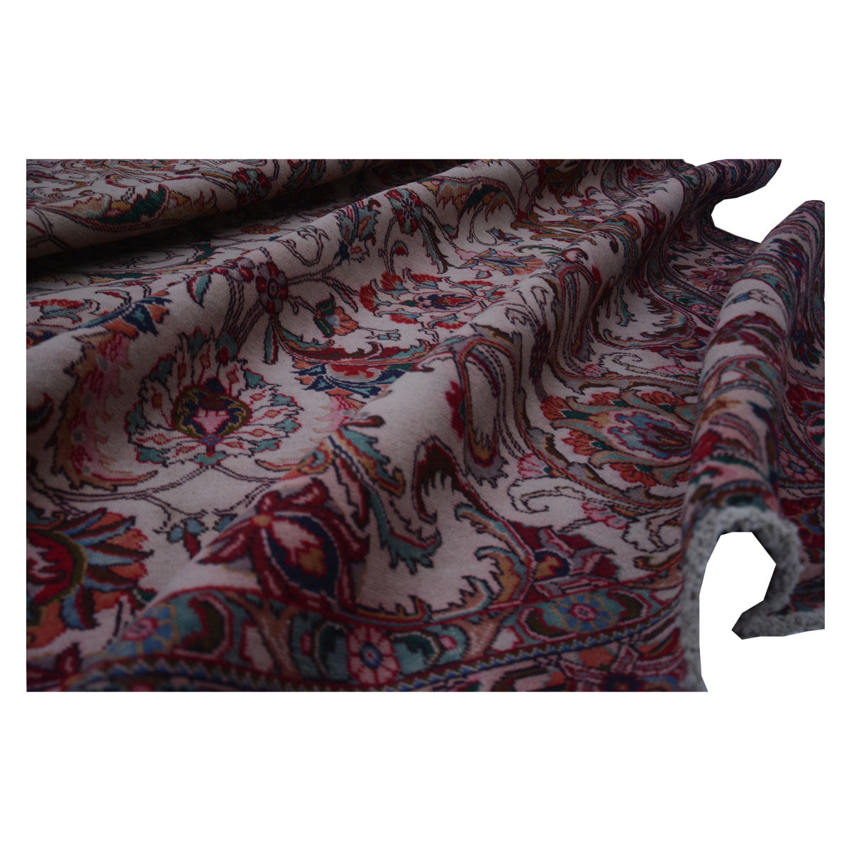 Overdyed -Vintage -Pink- Oriental- Rug