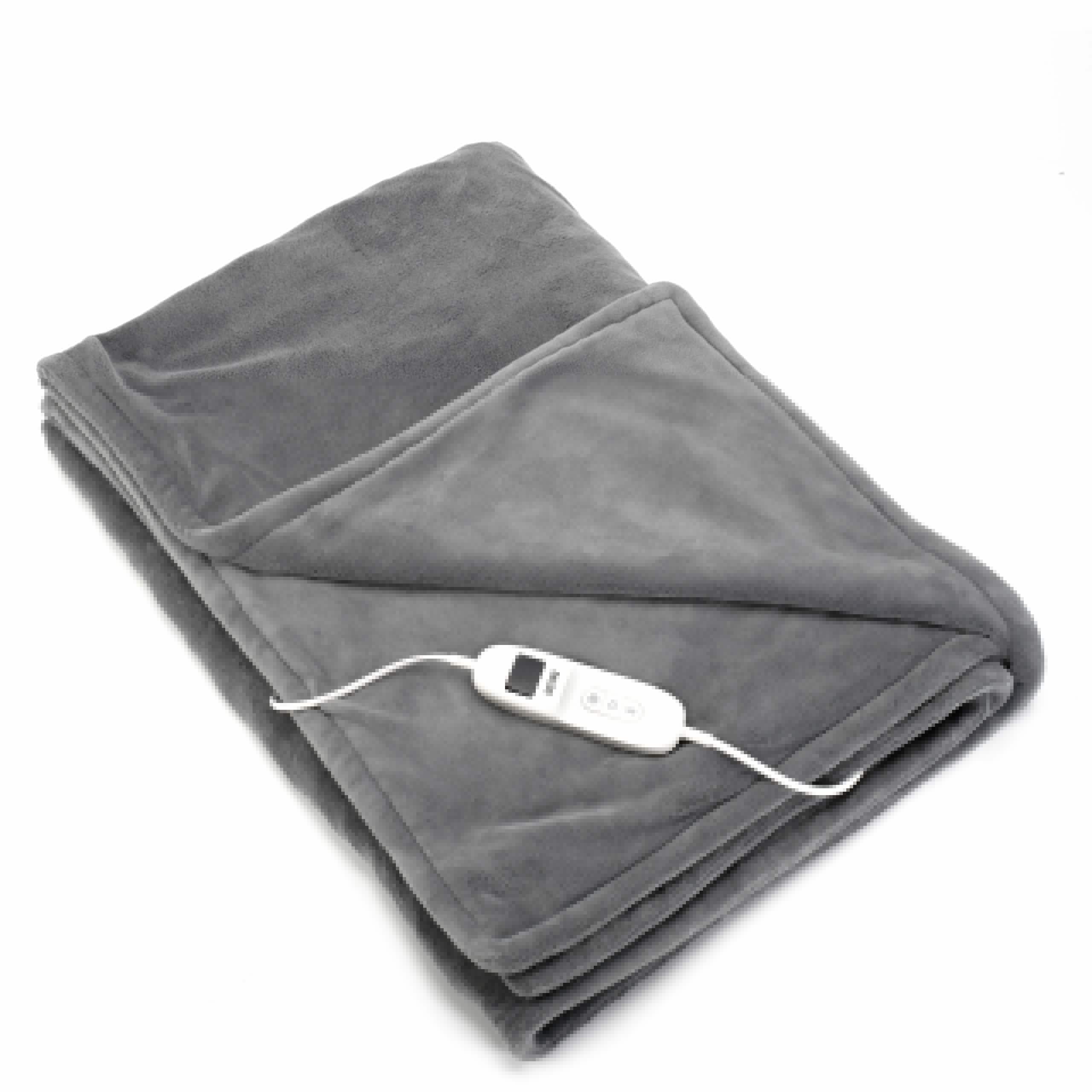 DistinQ Electric Blanket XL 180/160cm Light Gray
