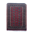 Bokhara Handknotted Cordovan Woolen Mat