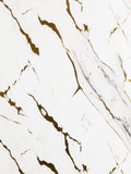 Celestial Pearl Shine Marmor – Weiße Marmor-PVC-Fliese mit Gold