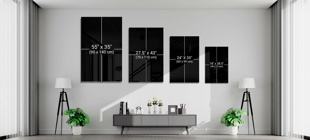 Red Boat Glass Wall Art