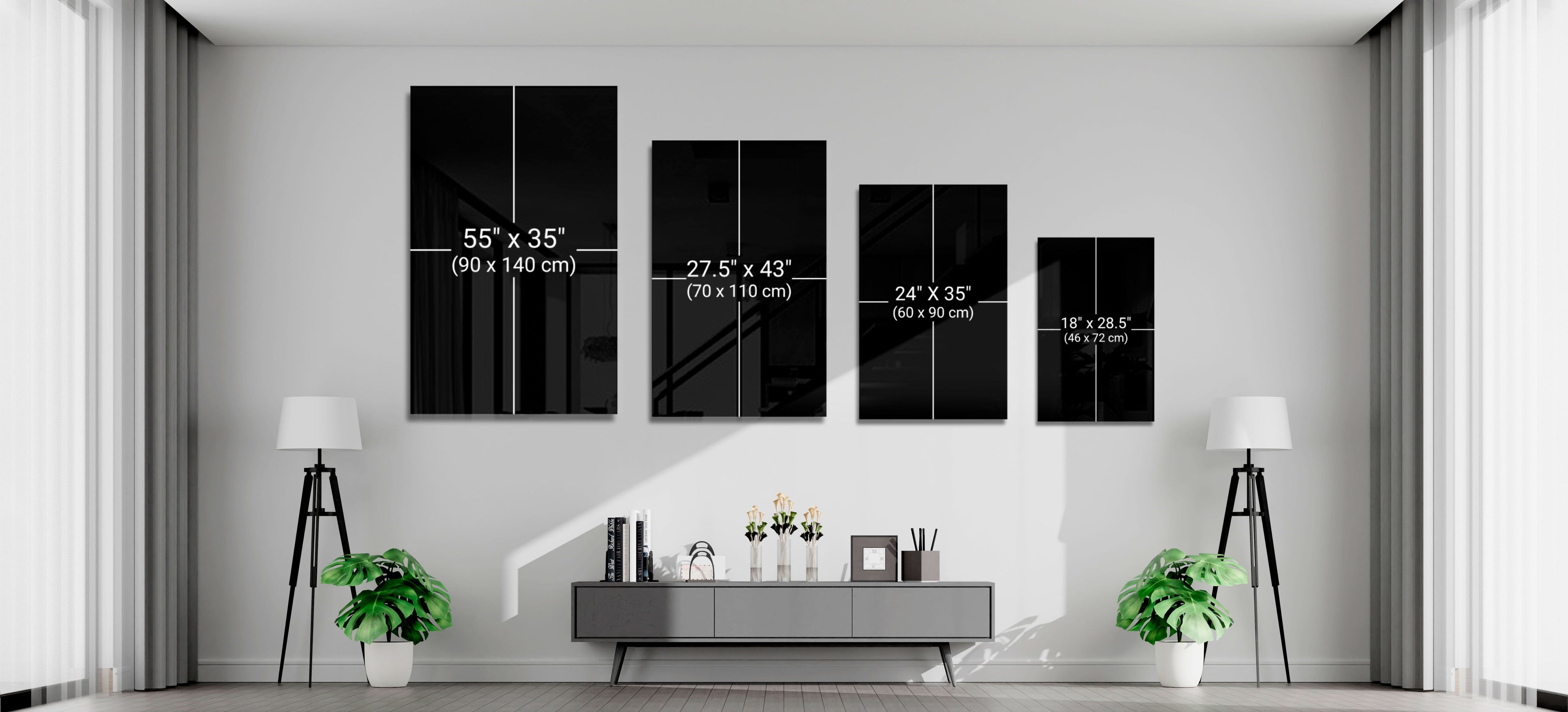 Red Boat Glass Wall Art