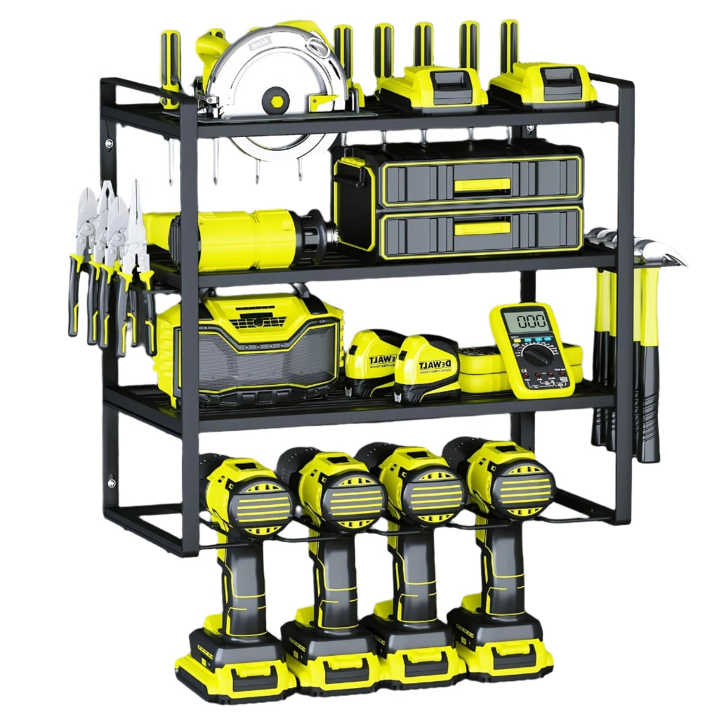 4-lagiger Wandbohrerhalter-Organizer
