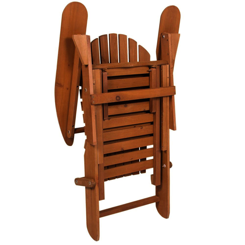 Klappbarer Gartenstuhl aus Holz