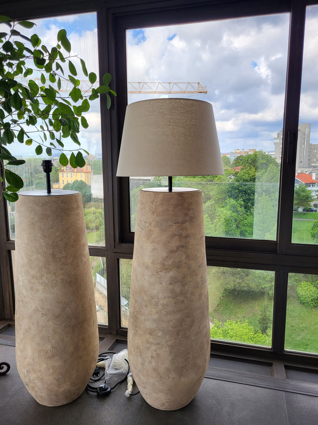 Ela n37 - Keramik-Stehlampe