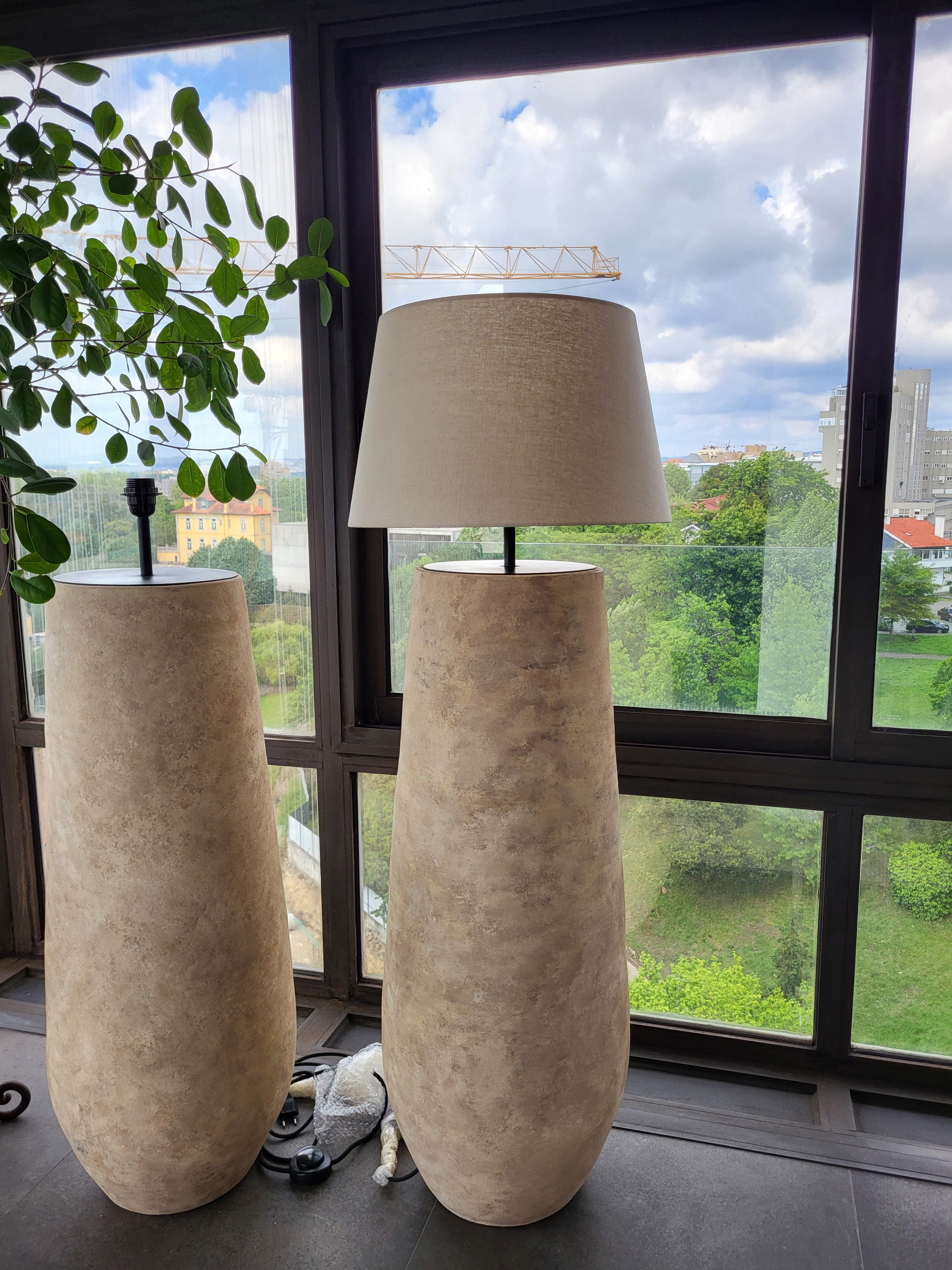 Ela n37 - Keramik-Stehlampe