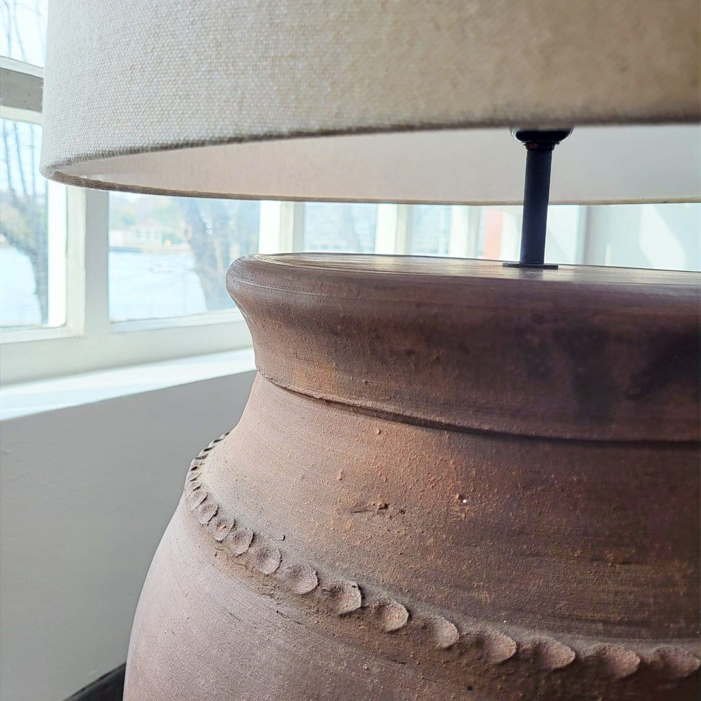 Terracotta Rustic Floor Lamp N°54
