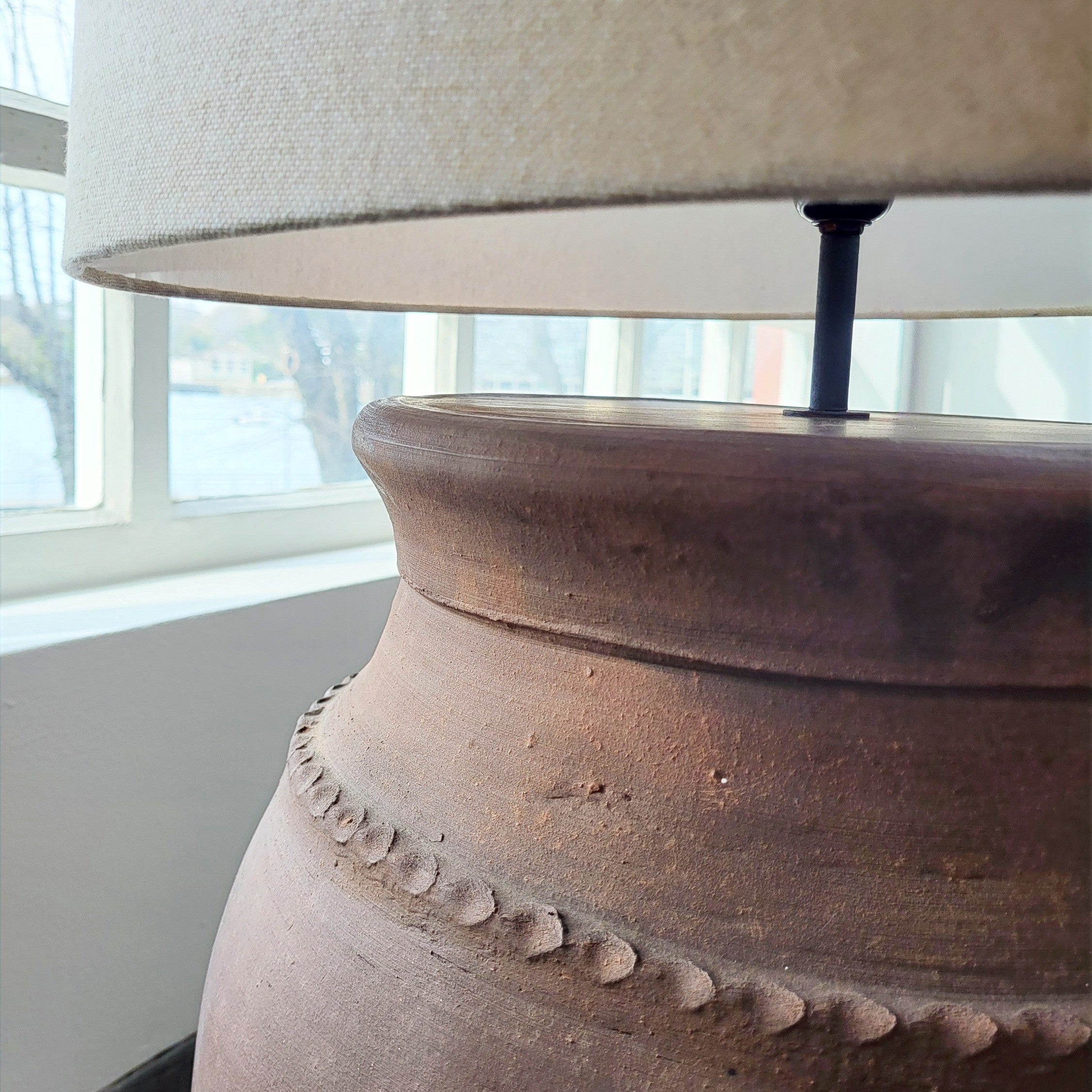 Terracotta Rustic Floor Lamp N°54