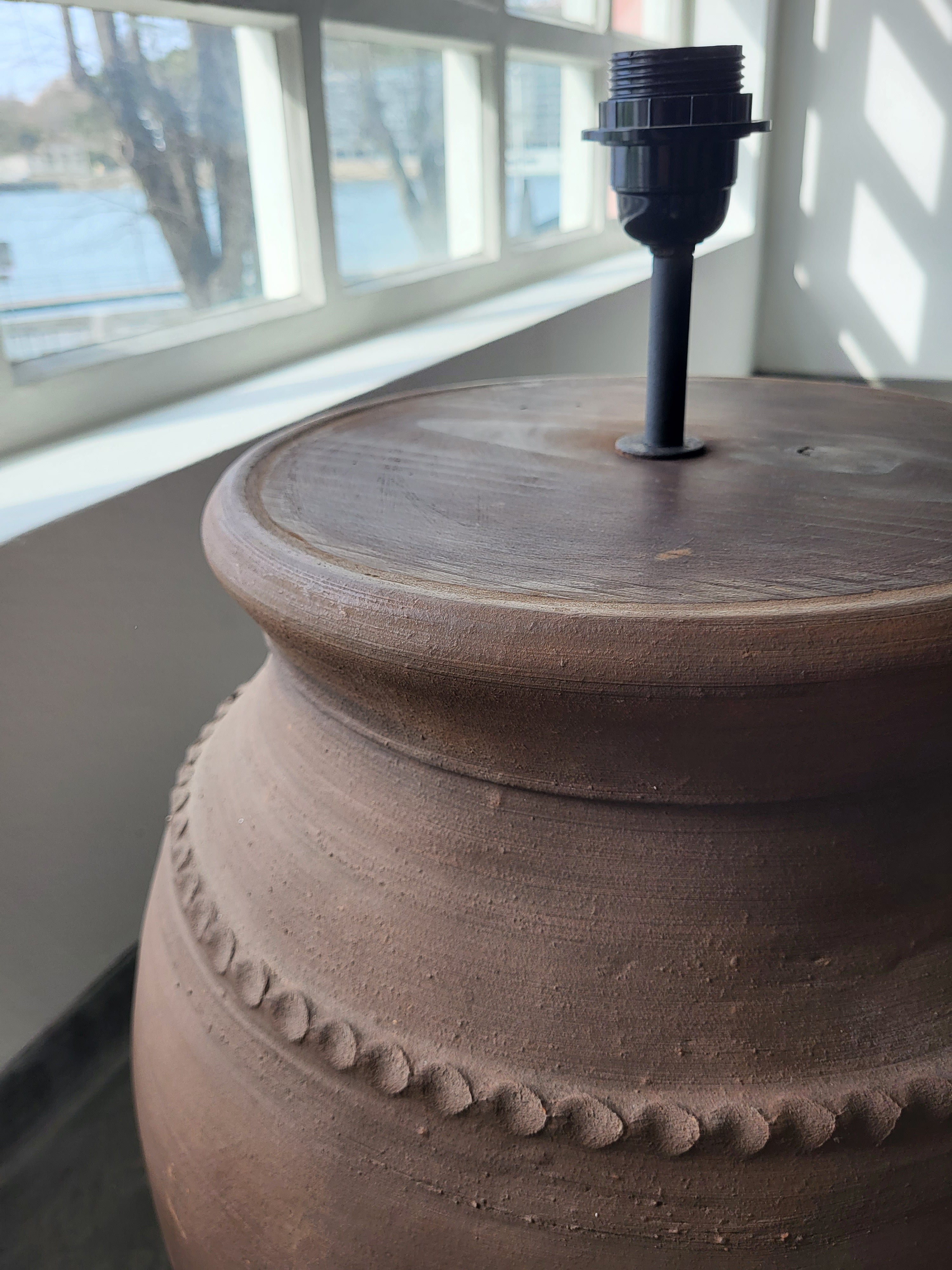 Terracotta Rustic Floor Lamp N°54