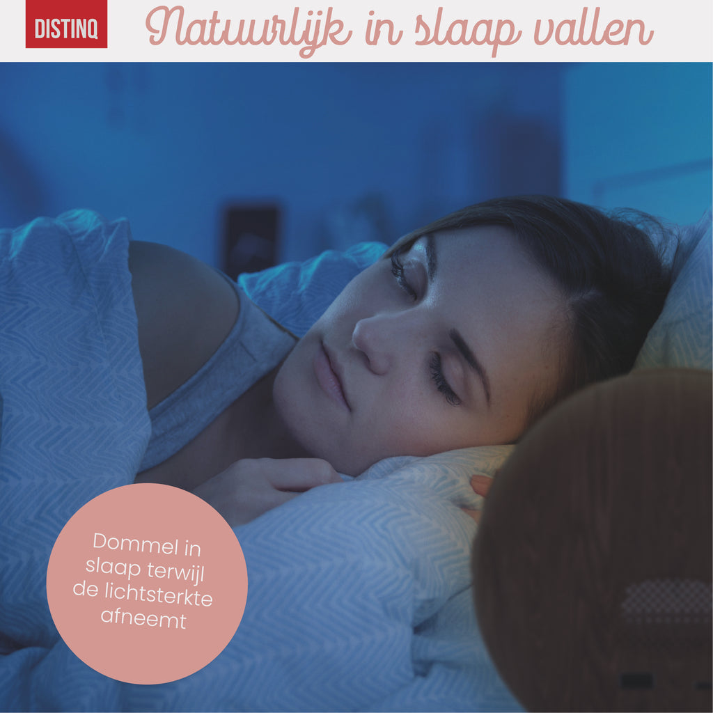 DistinQ Wecklicht WLAN Weiß