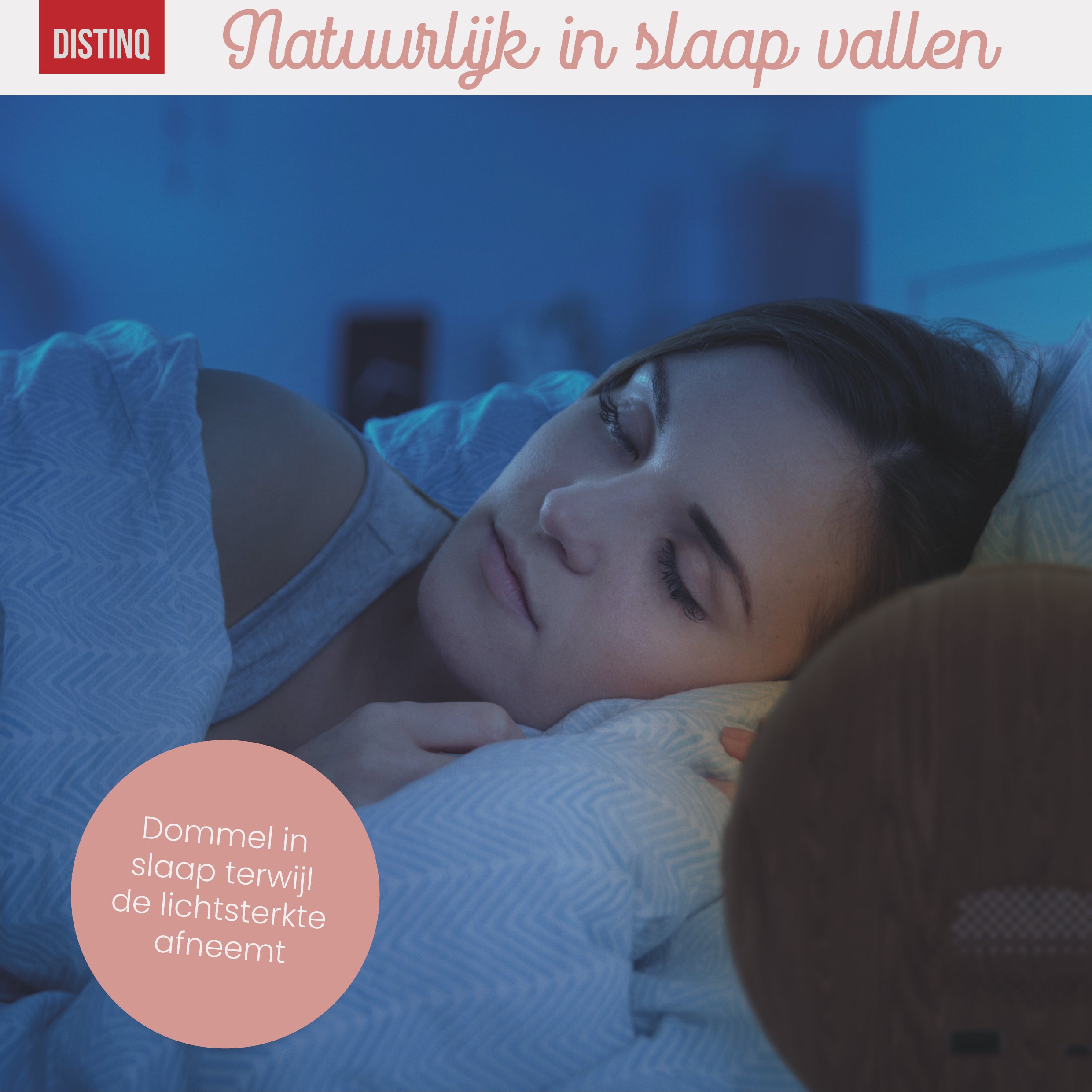 DistinQ Wecklicht WLAN Weiß