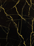 Shadow Opulence Shine Marble – Schwarze und goldene PVC-Marmorfliese